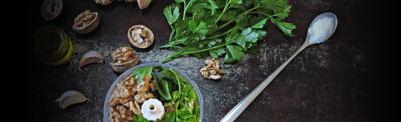 just better.® Recipe of the Week: Walnut Pistachio Pesto