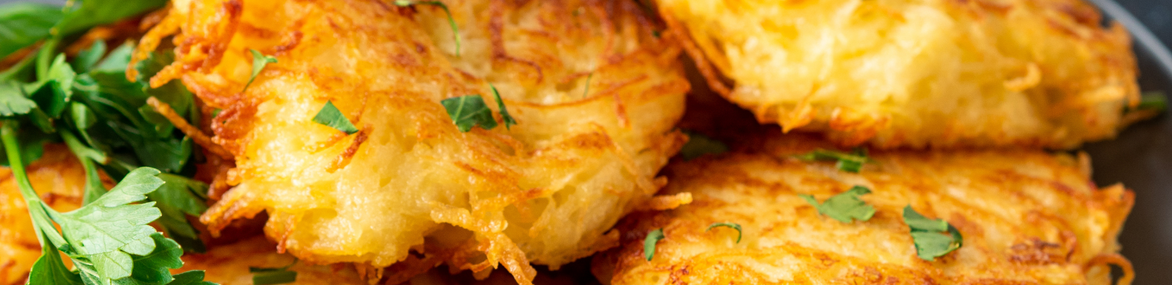 just better.® Recipe of the Week: Cauliflower and Potato Prebiotic Herb Latkes