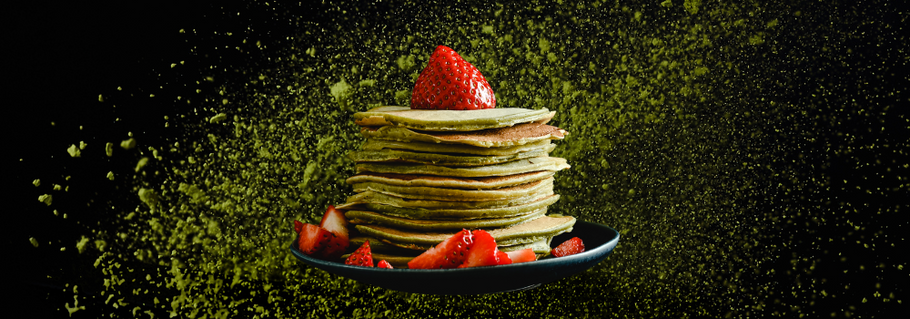 just better.® Recipe of the Week: Fiber-Rich Matcha Pancakes