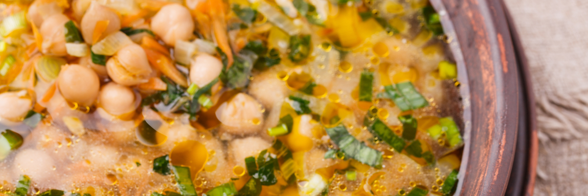 just better.® Recipe of the Week: Prebiotic Chickpea & Greens Soup