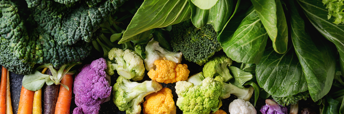 High-fiber produce.