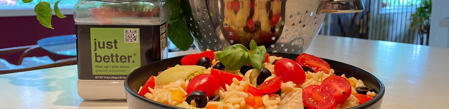 just better.® Recipe of the Week: Rainbow Orzo Salad