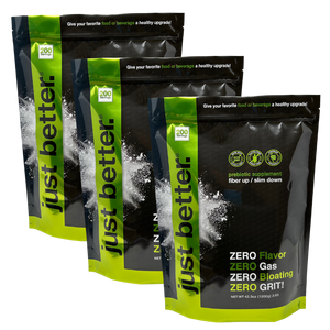3 Pack - 1200g Pouch - just better.® prebiotic supplement (About 200 servings per pouch) Bundle Up & SAVE 7%!