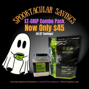 COMBO just better.® Fiber Collection: 300g EZ Grip Recyclable Container + 300g Refill Pouch