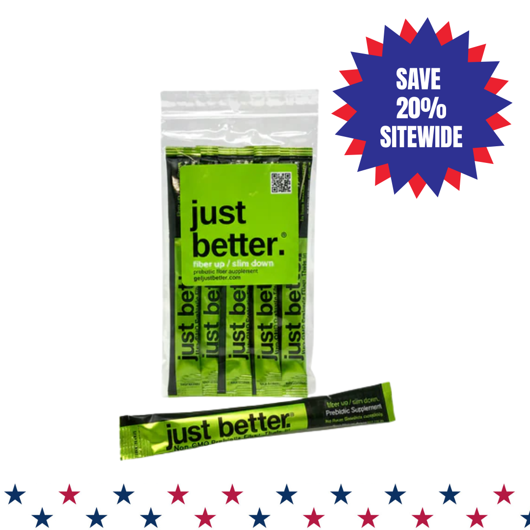 5-count Stick Pack Trial/Travel Size of just better.® prebiotic fiber