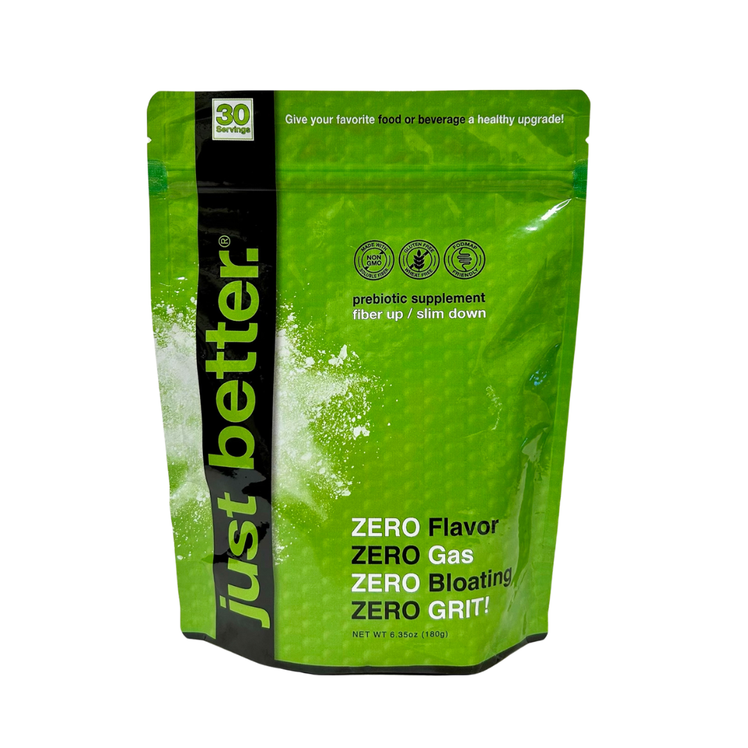 30 Serving Pouch (180g) of just better.® prebiotic fiber
