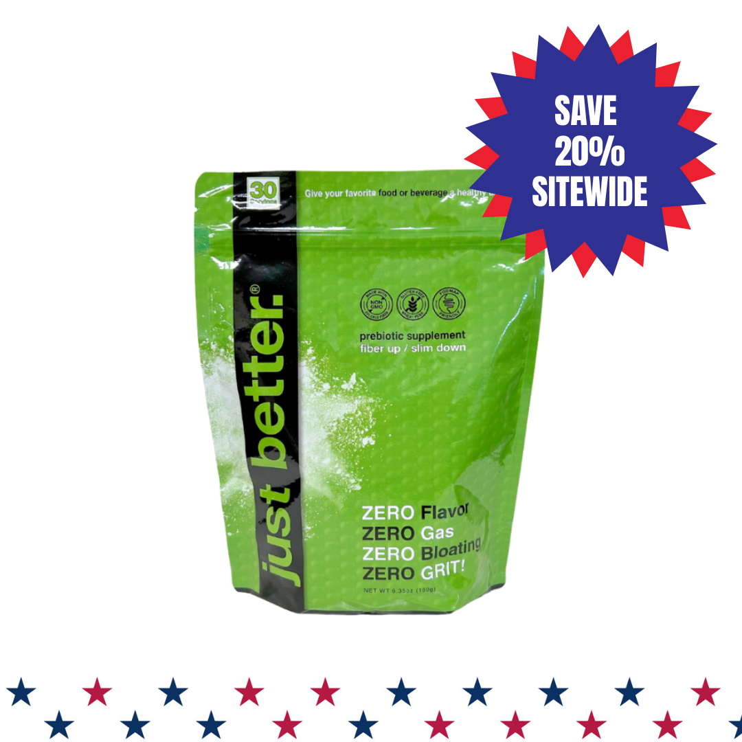 30 Serving Pouch (180g) of just better.® prebiotic fiber