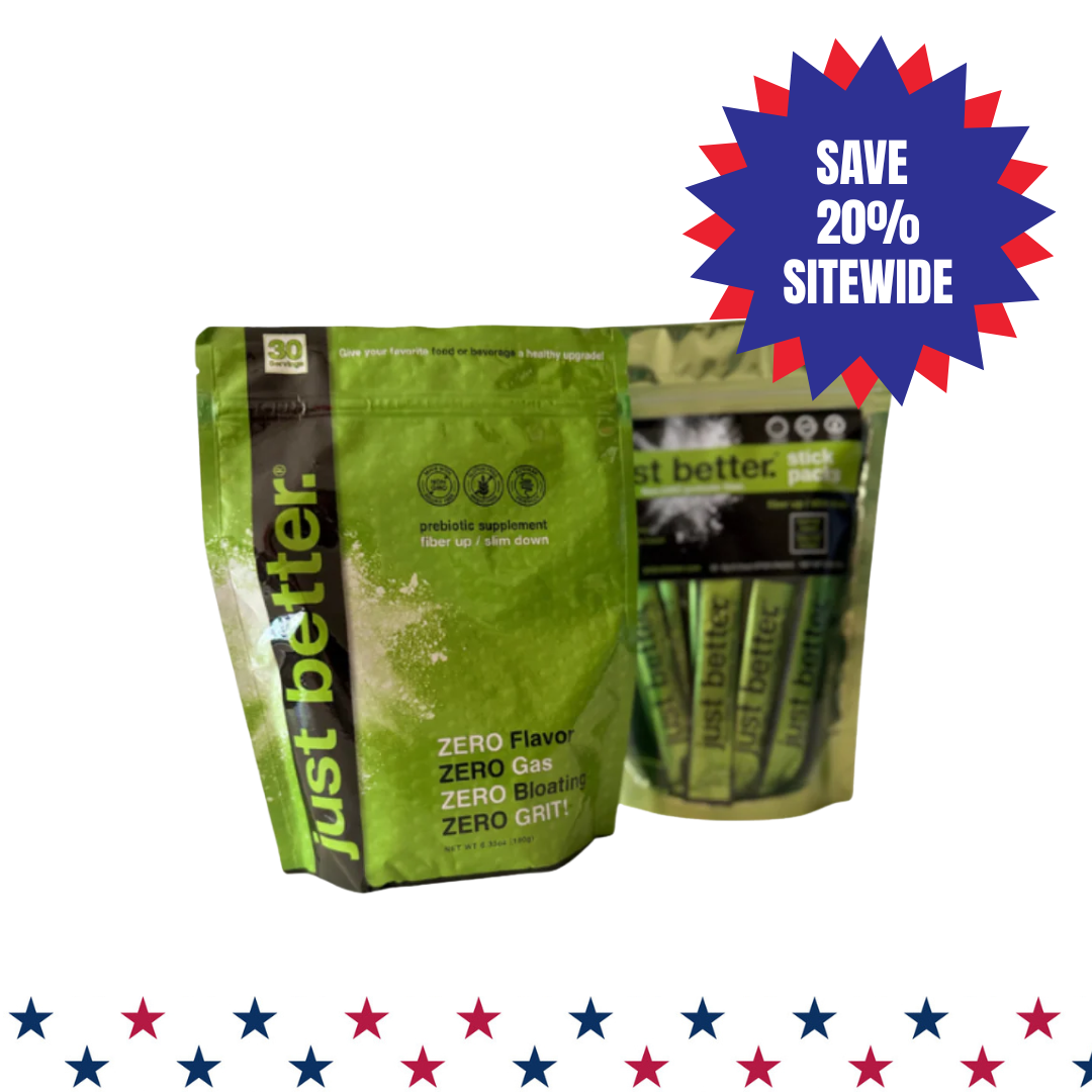 Fibermaxxing Starter Pack of just better.® prebiotic fiber