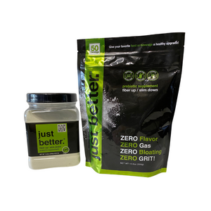 COMBO just better.® Fiber Collection: 300g EZ Grip Recyclable Container + 300g Refill Pouch