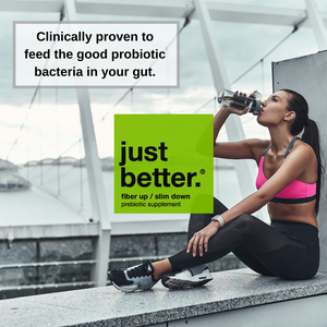 Clinically proven to feed the good probiotic bacteria in your gut.