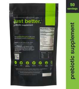 just better.® prebiotic supplement 50 Serving Pouch (300g)
